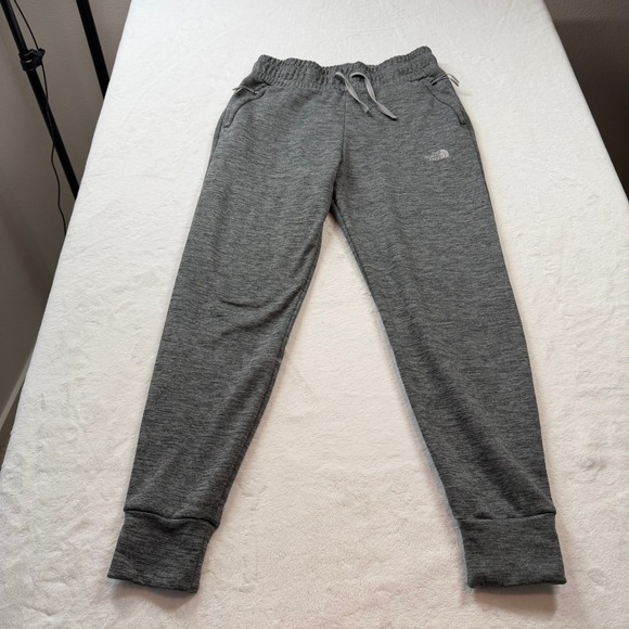 The North Face Pants - The North Face Joggers Womens Small Grey Good NF0A5GCB Fleece Lined Sweatpants
